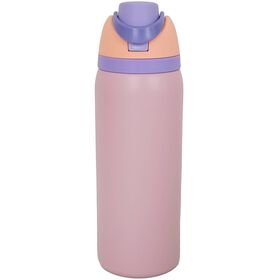 Garrafa Térmica 950 ml Rosa E Laranja Kasa
