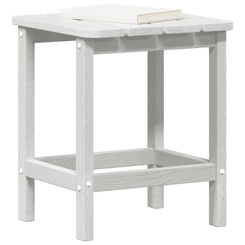 Hkh Mesa Lateral Adirondack Branca 38X38X45 Cm Hdpe - Branco