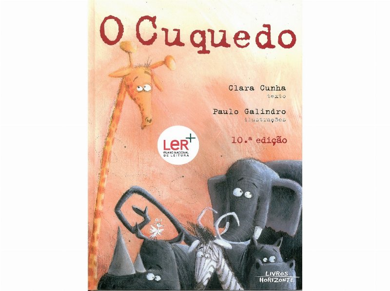 Livro O Cuquedo Clara Cunha