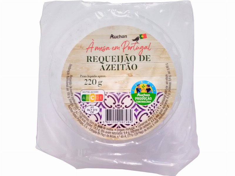 Requeijao De Ovelha Auchan À Mesa Em Portugal Cultivamos O Bom De Azeitao 220 g