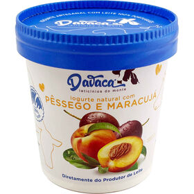 Iogurte Pedaços Pêssego E Maracujá Davaca 400 gr