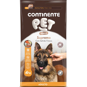 Ração Para Cão Adulto Salmão Continente Pet Premium 4 kg