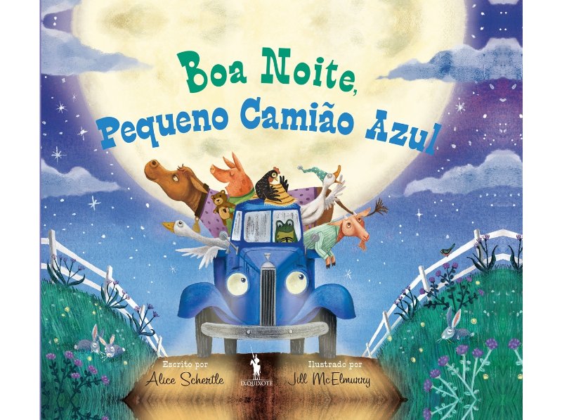 Livro Boa Noite Pequeno Camião Azul
