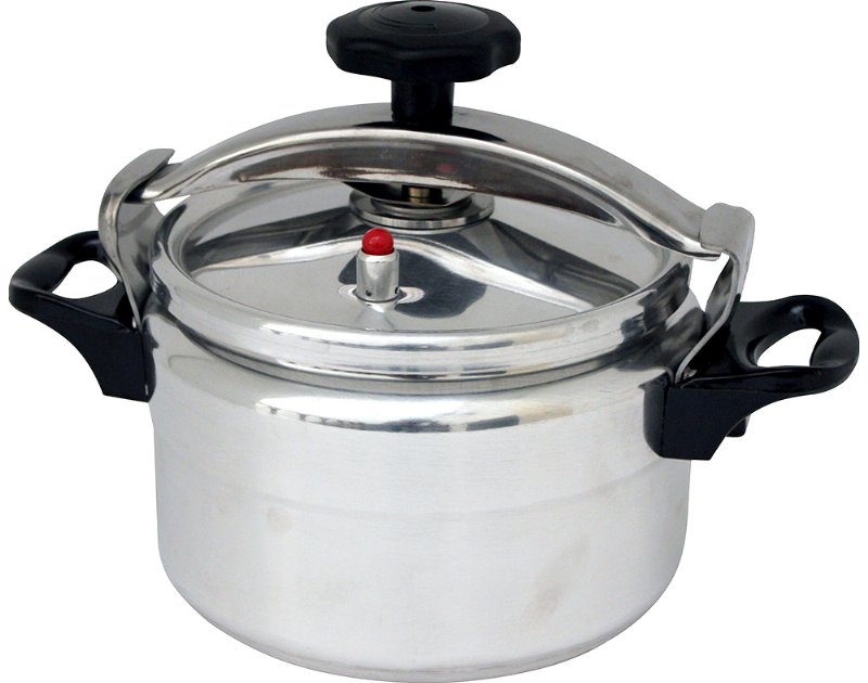 Panela De Pressão Em Aluminio 5 l