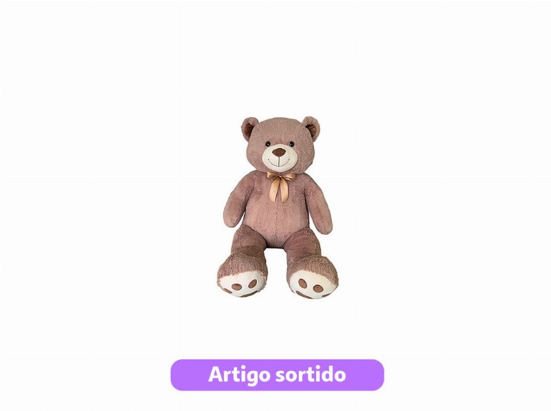 Ursinho Peluche One Two Fun 150Cm Cores Sortidas