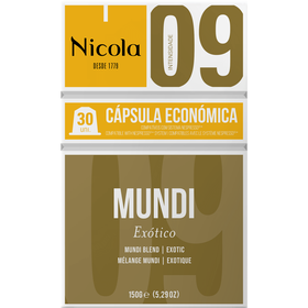Cápsulas De Café Mundi Int 9 Nicola 30 Un