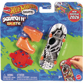 Hot Wheels - Skate Com Autocolantes Raspáveis (Vários Modelos)