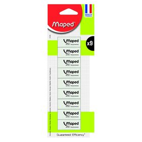 Borracha Branca Mini Technic Maped 9 Un