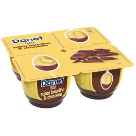 Creme Duo Baunilha E Chocolate Danet Danone 500 gr (4 Un)