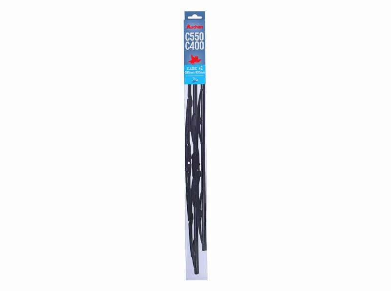 Escova Limpa Pára-Brisas Auchan S8 Pack 2 Unidades