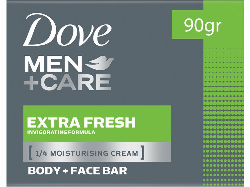 Sabonete Sólido Dove Men Extra Fresh 2 Em 1 90 gr