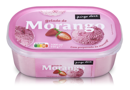Gelado Morango Pingo Doce 1000 ml Pingo Doce 1L