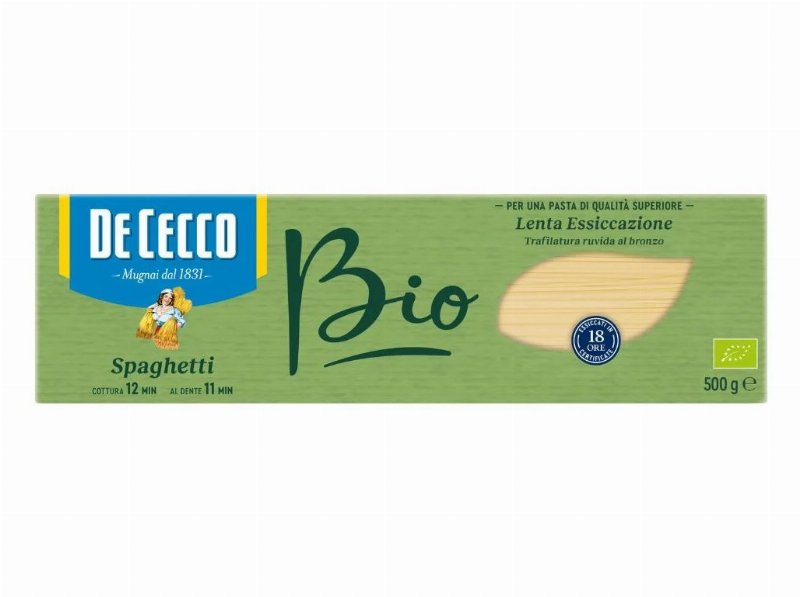 Massa Spaghetti De Cecco Bio 500 g