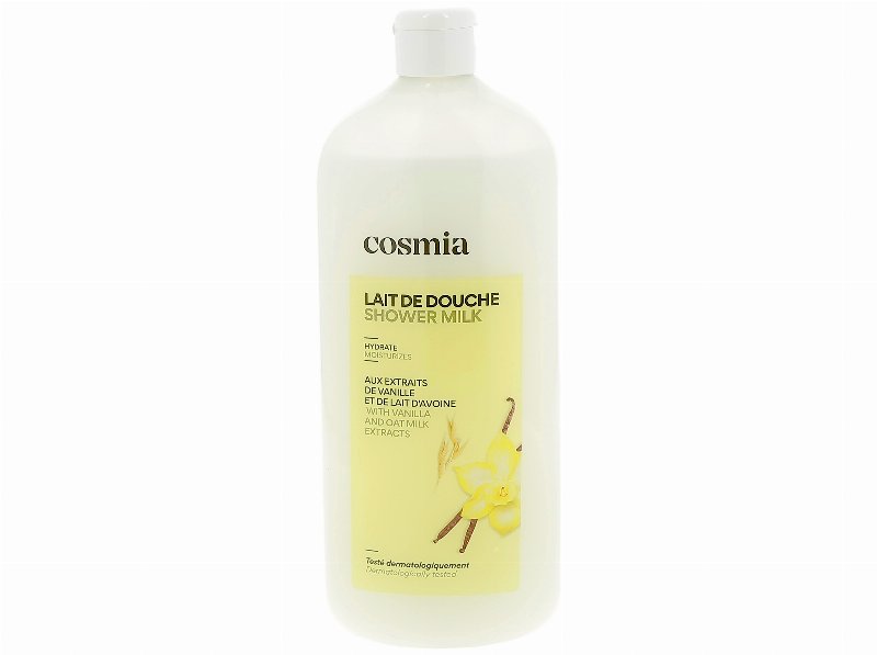 Gel Banho Hidratante Cosmia Extratos De Baunilha E Leite De Aveia 750 ml