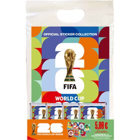 Pack Caderneta + 4 Saquetas De Cromos World Cup 2026 Panini