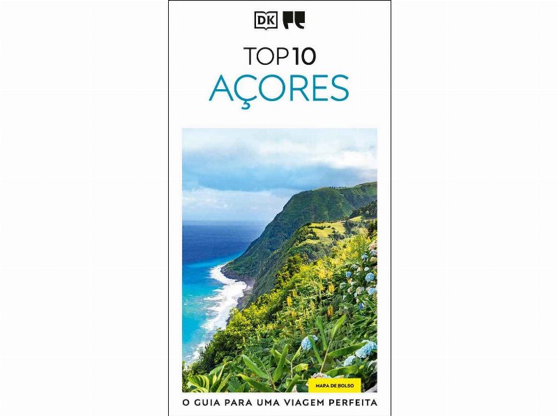Livro Guias De Viagem Porto Editora - Top 10 Açores