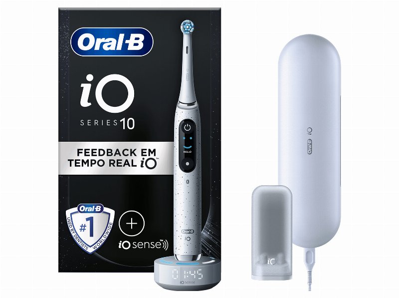 Escova De Dentes Elétrica Oral-B Io Série 10 Branca