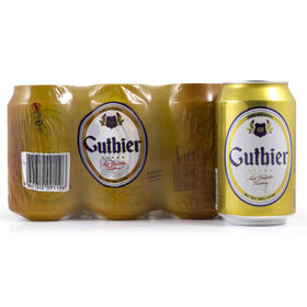 Cerveja Em Lata Com Álcool Gutbier 6 X 33 cl