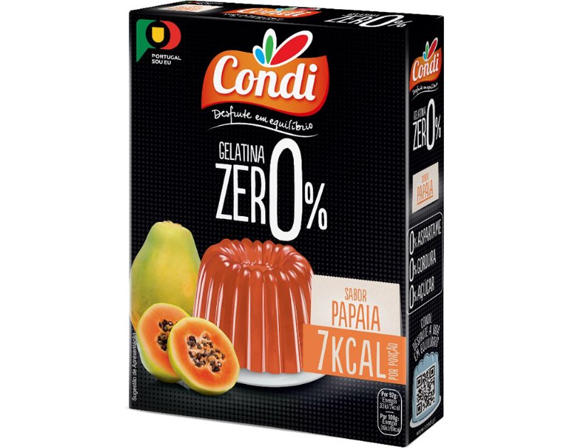 Gelatina Condi Zero Papaia 28 g