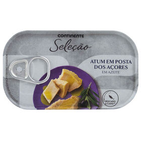 Atum Posta Em Azeite Continente Seleção 120 gr (Peso Escorrido: 85 gr)
