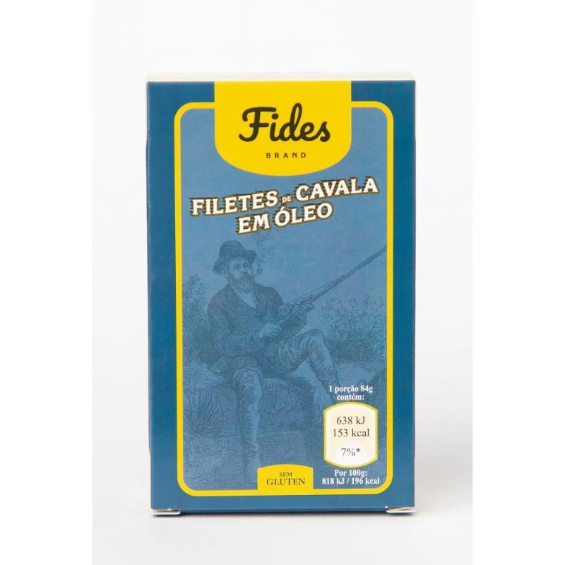 Filete De Cavala Em Óleo Fides 120 g