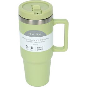 Caneca Térmica 900 ml Verde Kasa