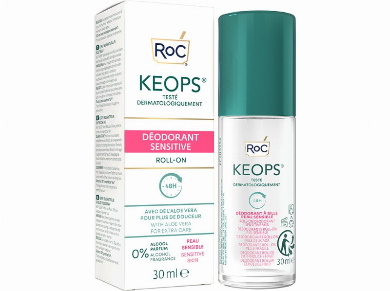 Desodorizante Roc Keops Roll On Sensitive 30 ml