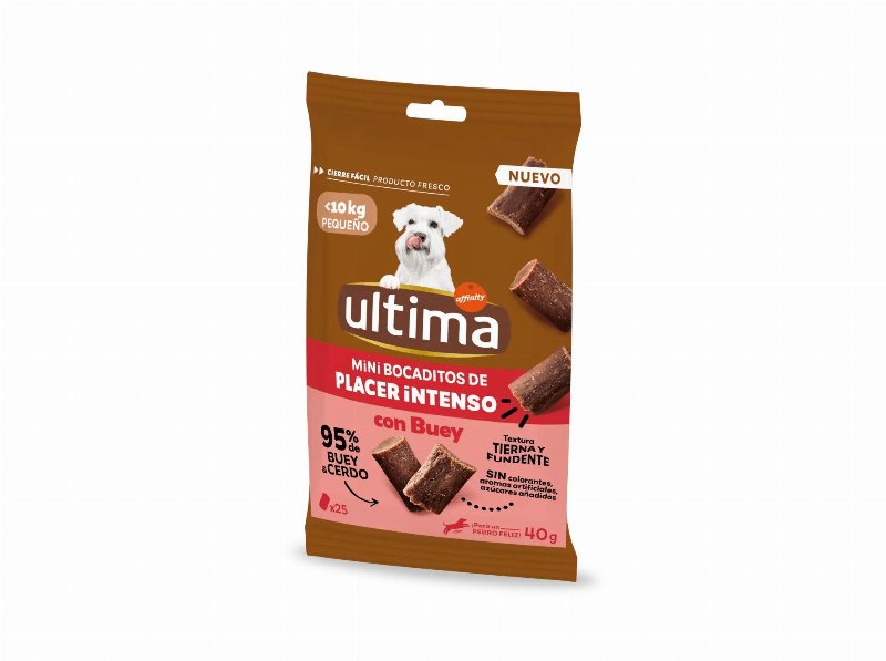 Snack Para Cão Ultima Sabor Intenso Vaca 40 g