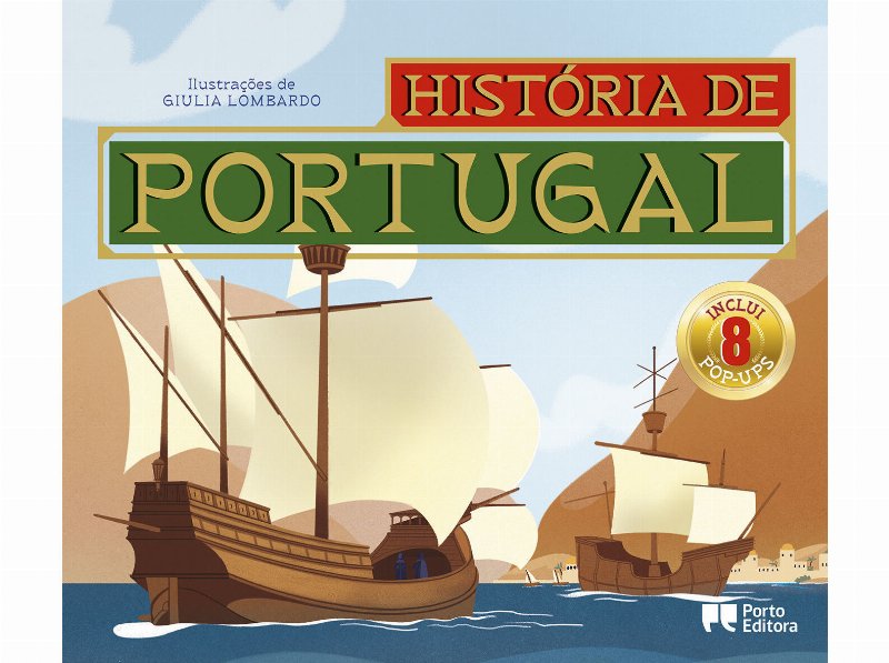 Livro História De Portugal Em Pop-Up