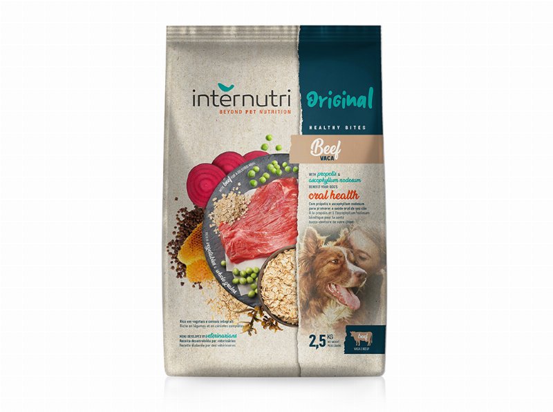 Ração Cão Internutri Saúde Oral Vaca 2.5 kg
