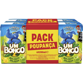 Néctar 8 Frutos Um Bongo 6 X 20 cl