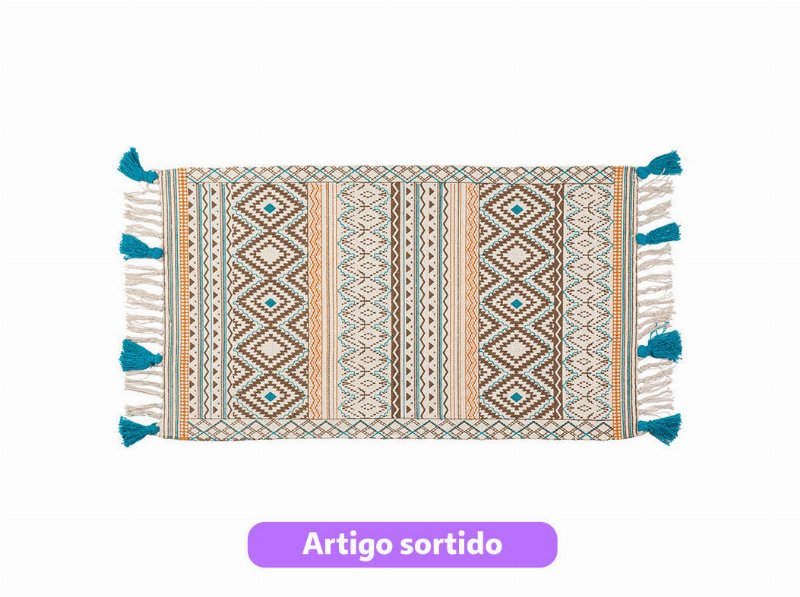Tapete Facylar 60X100Cm Cores Sortidas
