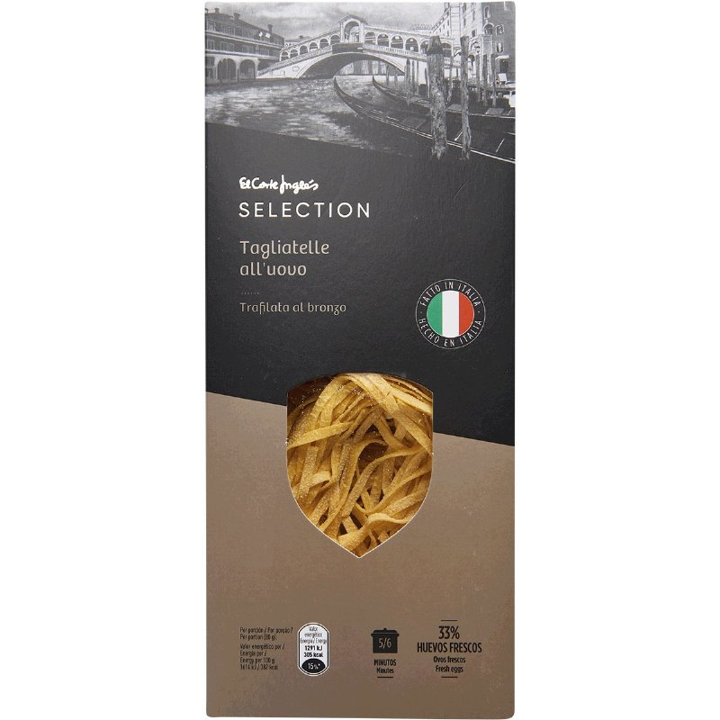 Massa Tagliatelle De Sêmola De Trigo Duro Com Ovo 250 g