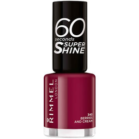 Verniz De Unhas 60 340 Seconds Berries Rimmel 1 Un