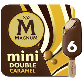 Gelado Mini Double Caramelo Magnum 330 ml (6 Un)