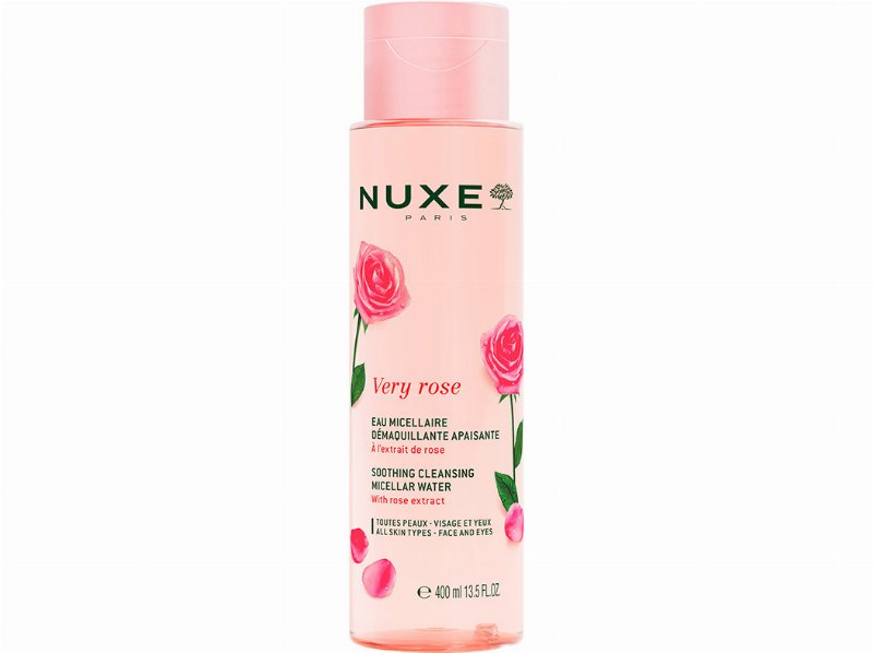 Água Micelar Rosto Nuxe Pele Normal Very Rose 400 ml