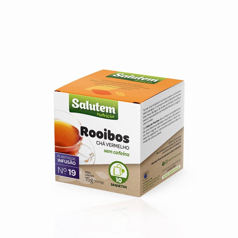 Salutem Chá Infusão Nº19 Rooibos 10 Saq. X 1,5 gr (15 gr)