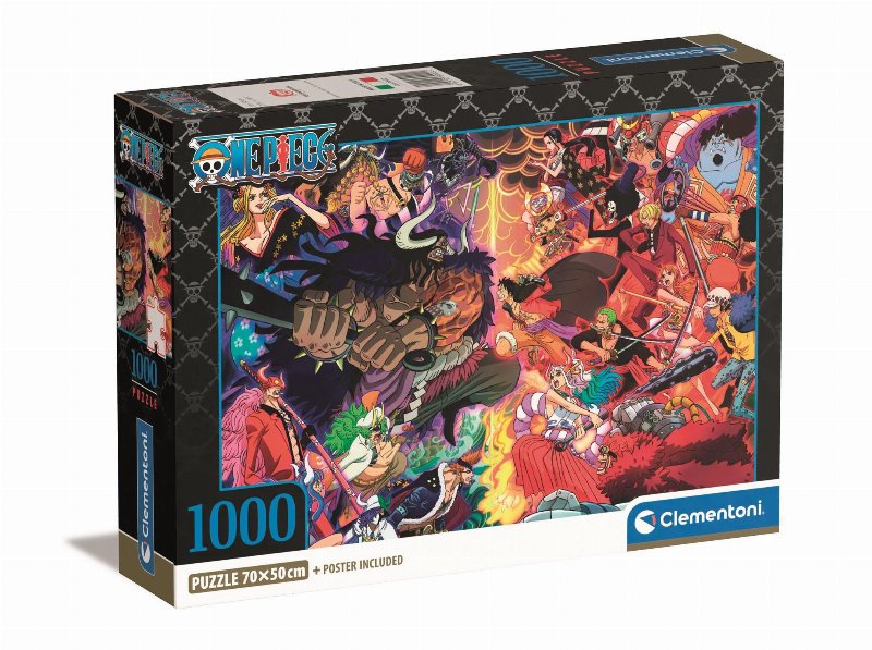 Puzzle One Piece Clementoni Impossible 1000 Peças