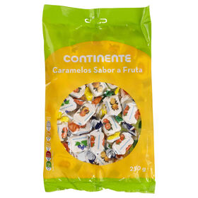 Caramelos De Fruta Continente 250 gr