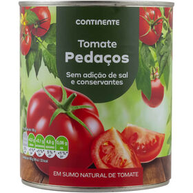 Tomate Em Pedaços Continente 780 gr