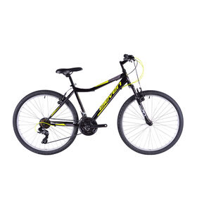 Bicicleta Adulto Com Suspensão Roda 26'' 21V Play Preta Eleven Sports