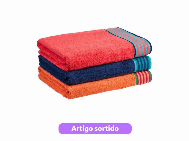Toalha Praia Turco Actuel Socoa 1 90X160Cm Cores Sortidas