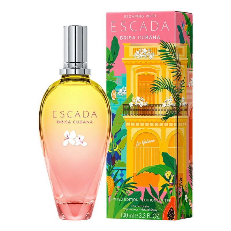 Escada Cuban Breeze Eau De Toilette Vaporizador Edição Limitada 100 ml