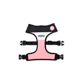 Peitoral Para Cão Neomesh Stripes3 Rosa E Preto Xl Dashi 1 Un