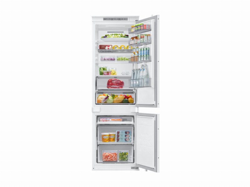 Frigorífico Combinado Encastre Samsung Brb70F26Ces0Ef (No Frost E 177.5Cm 267 l Branco)