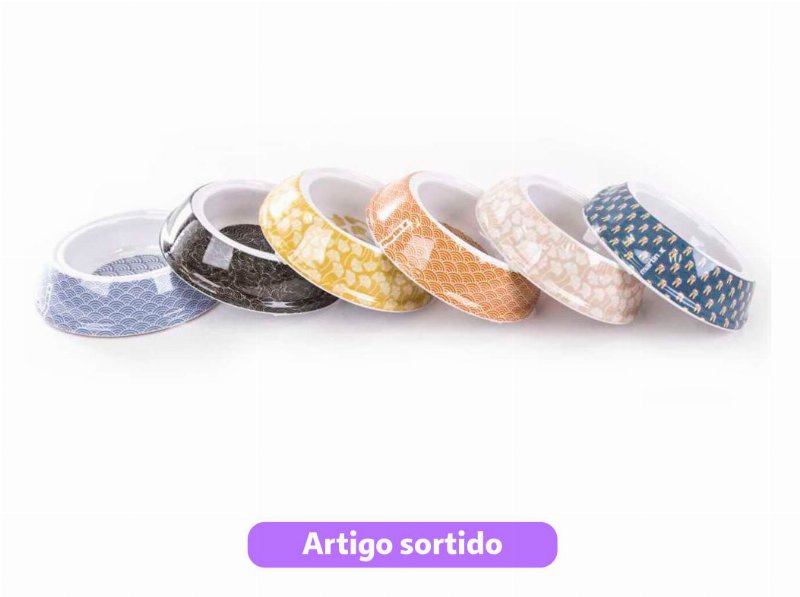 Comedouro Gato Martin Sellier Melamina Japão 150 ml Artigo Sortido