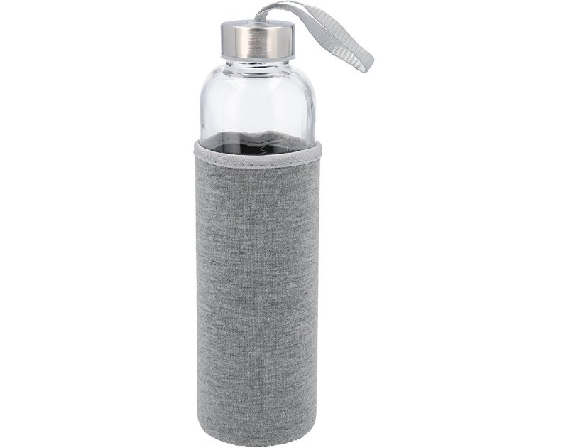 Garrafa Quid Vidro Com Capa Cinzento 0.6 l
