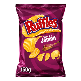 Batata Frita Ondulada Sabor A Presunto Ruffles 150 gr