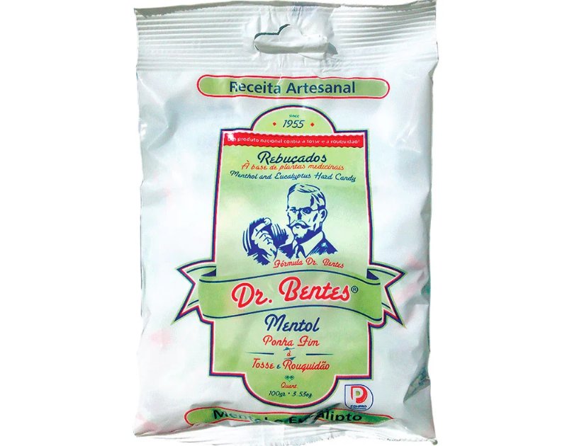 Rebuçados Dr.bentes Mentol Eucalipto 100 g