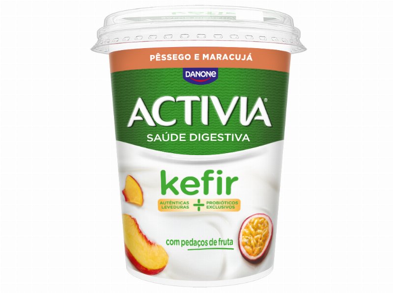 Kefir Activia Pessego E Maracujá 380 g